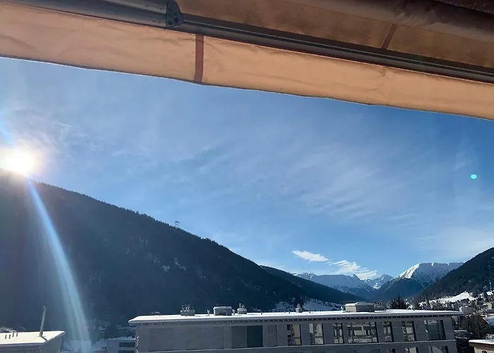 Wef 2027 Ferienwohnung, 3 Minuten Fussweg Zum Kongresshaus, Geeignet Fuer 2 Personen Davos