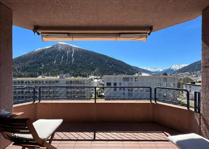 Wef 2027 Ferienwohnung, 3 Minuten Fussweg Zum Kongresshaus, Geeignet Fuer 2 Personen * Davos