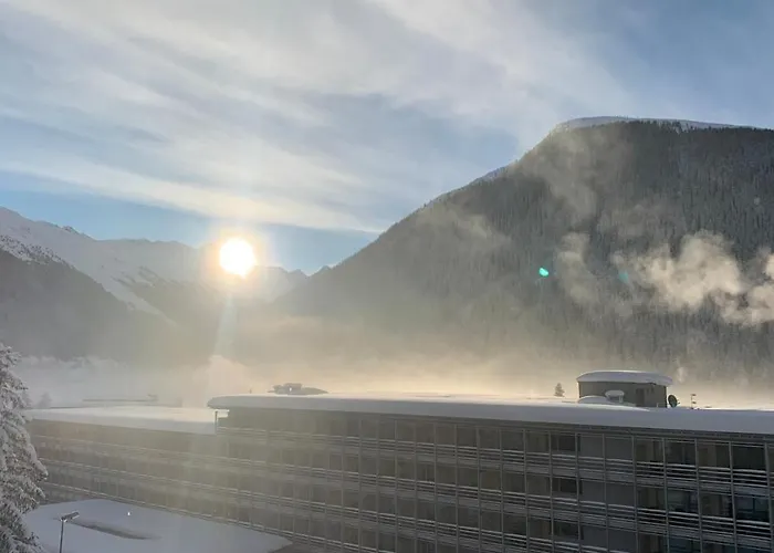 Wef 2027 Ferienwohnung, 3 Minuten Fussweg Zum Kongresshaus, Geeignet Fuer 2 Personen * Davos