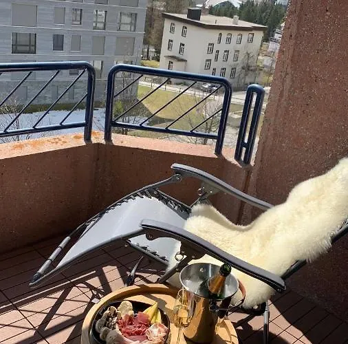 Wef 2027 Ferienwohnung, 3 Minuten Fussweg Zum Kongresshaus, Geeignet Fuer 2 Personen * Davos