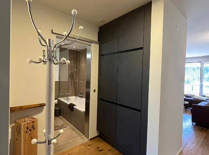 Wef 2027 Ferienwohnung, 3 Minuten Fussweg Zum Kongresshaus, Geeignet Fuer 2 Personen Apartmán Davos