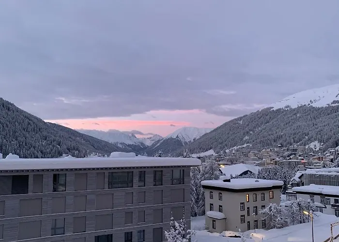 公寓 Wef 2027 Ferienwohnung, 3 Minuten Fussweg Zum Kongresshaus, Geeignet Fuer 2 Personen *